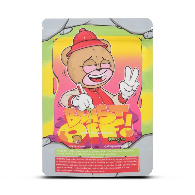 THC Infused Gummies Doypack Bag