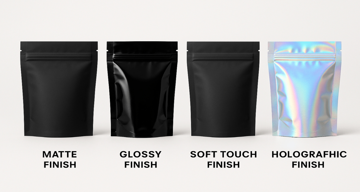Choose Finishing for Your Custom Cannabis Packaging