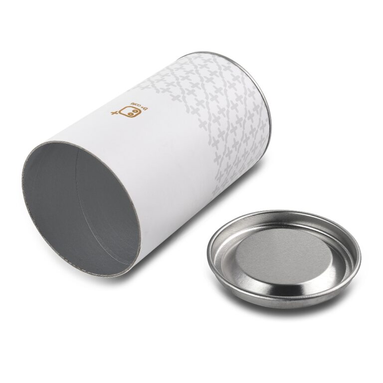 Custom Paper Can for Snacks, Coffee & Tea