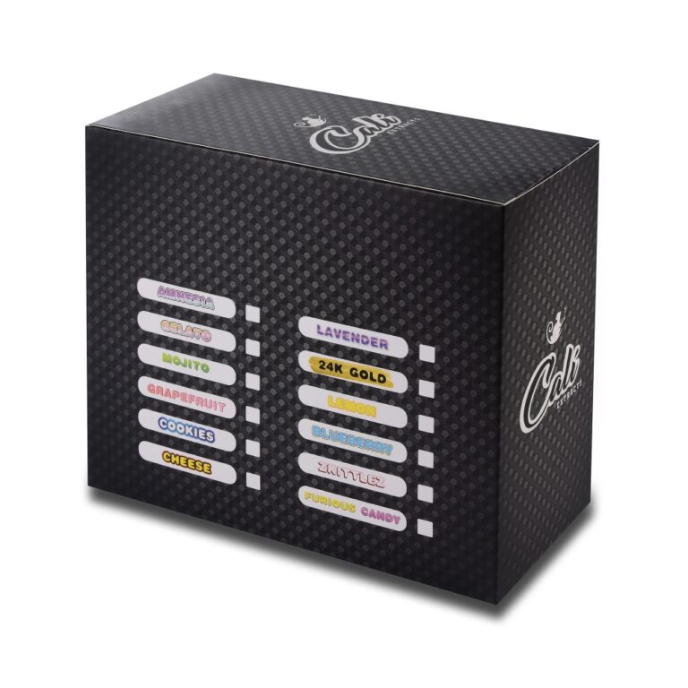 Emballage de présentation de cannabis de qualité supérieure pour la vente au détail - boîtes de présentation personnalisées respectueuses de l'environnement conçues pour mettre en valeur les produits du cannabis avec style et dans le respect de la réglementation
