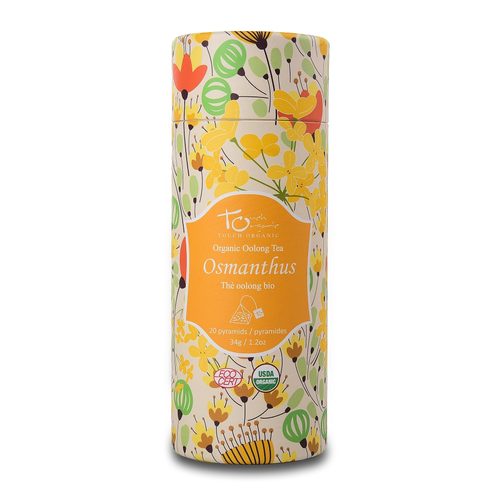 tube en papier écologique pour les sachets de thé, grand cylindre en carton de qualité alimentaire pour les feuilles de thé en vrac et les pyramides de thé