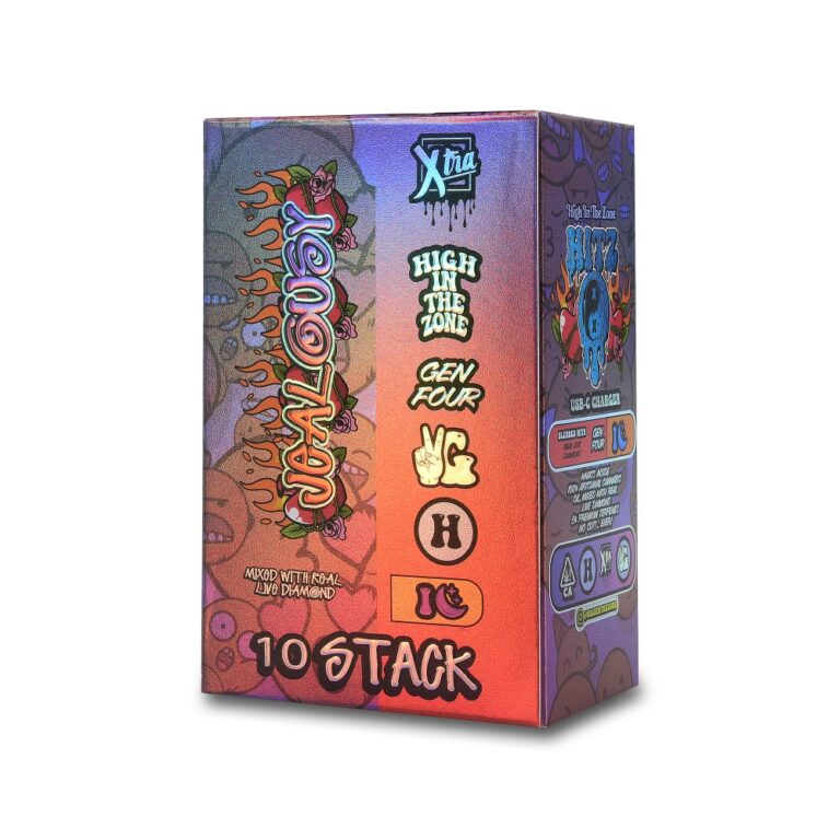 uxury Foil Paper Box for Vape & Cannabis Packagingp paper box