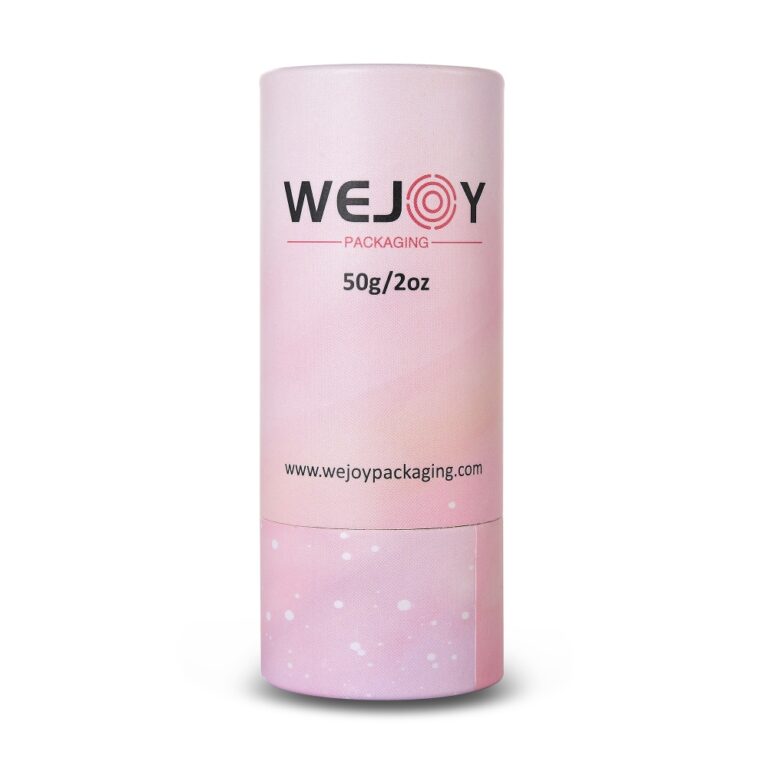 Eco-friendly bear balm paper tube packaging – custom biodegradable paper tubes for deodorants and body balms