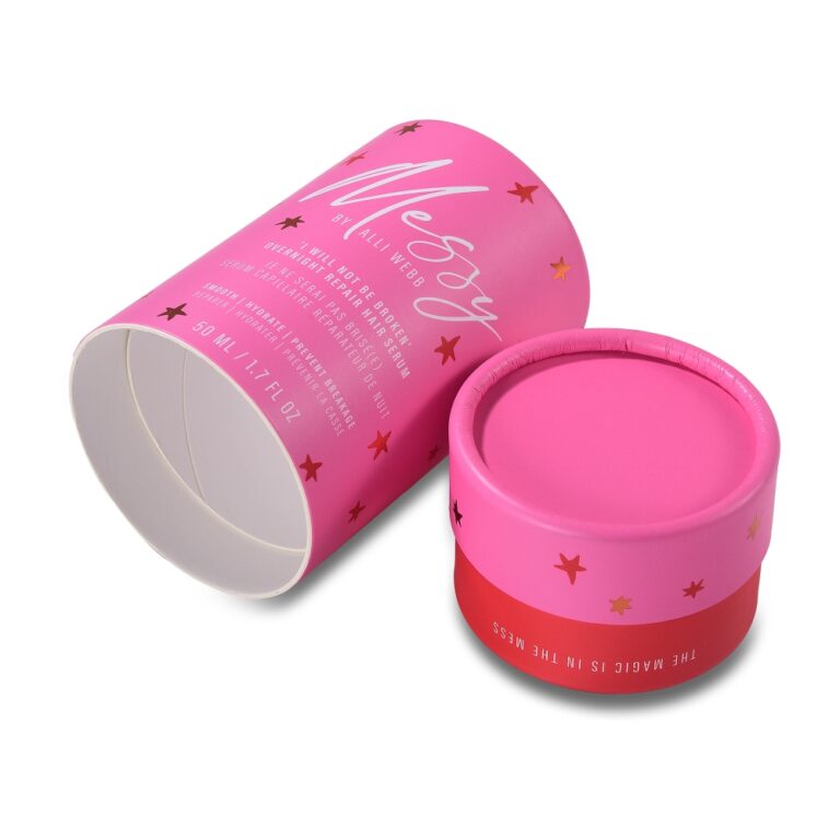 Elegant Perfume Paper Tube Packaging – custom-designed cosmetic paper tube packaging for luxury fragrances and perfumes