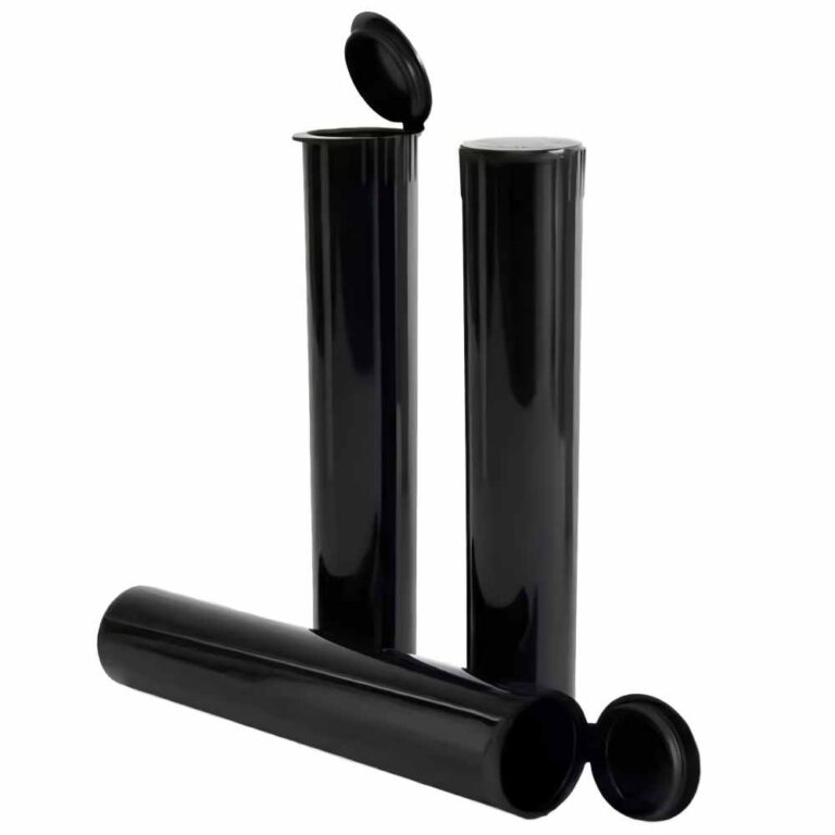 Black Pre-Roll Tubes for Cannabis Joints