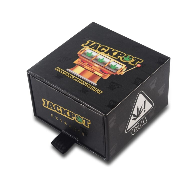 Custom Cannabis Concentrate Jar Drawer Box Packaging