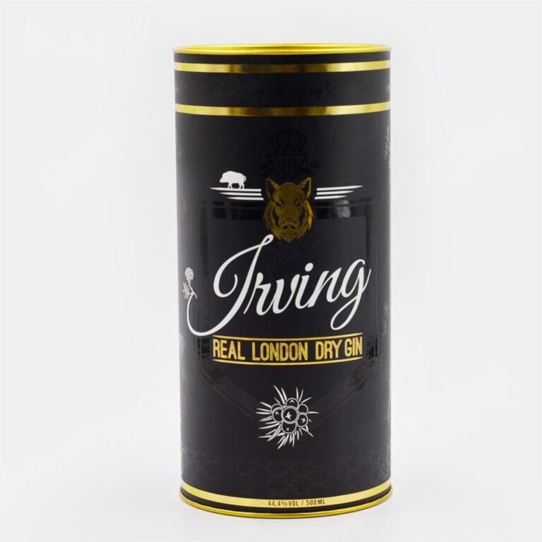 Bouteille d'alcool Tube en papier Emballage