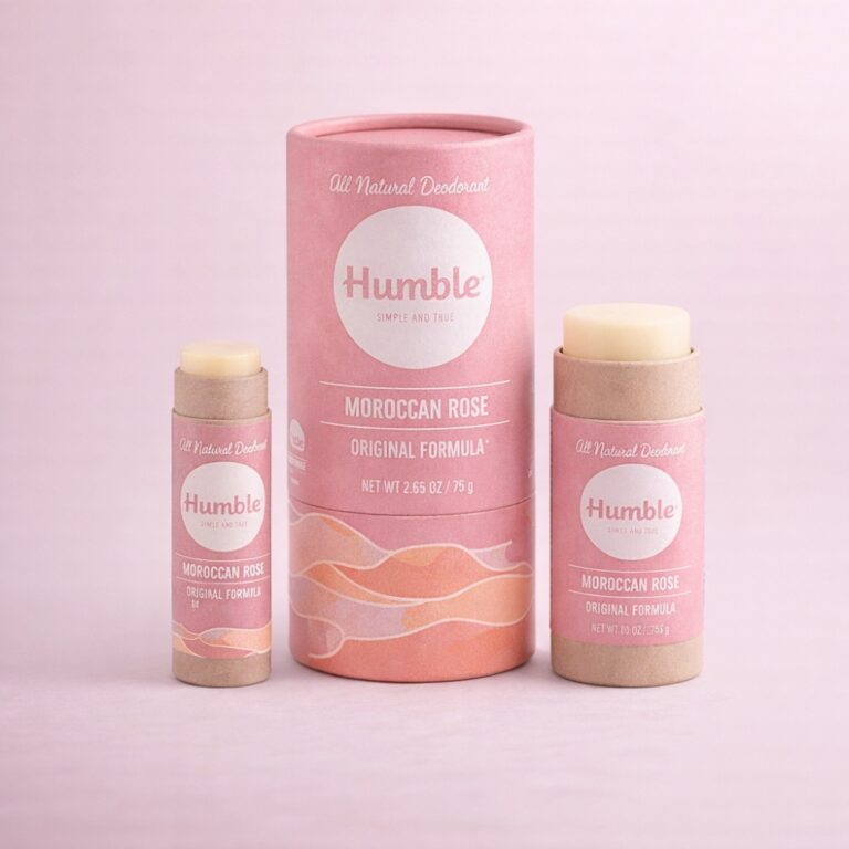 Natural Push-up tube packaging