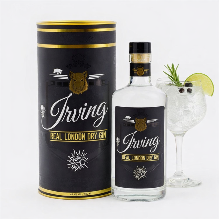 Bouteille d'alcool Tube en papier Emballage