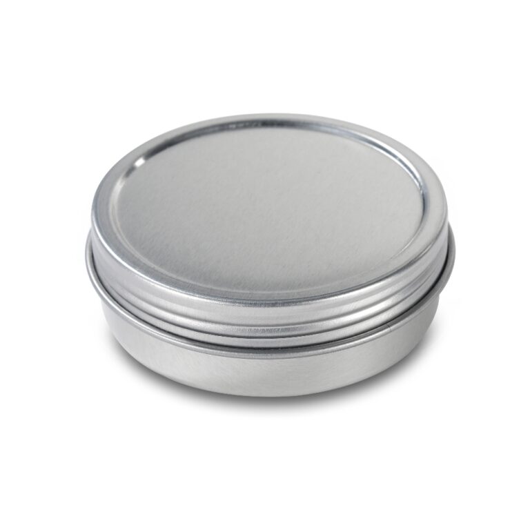 Custom Small Balm Tin for Cannabis CBD Salve & THC Topicals