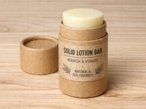 Close-up of sustainable paperboard material used for FSC Certified Packaging.