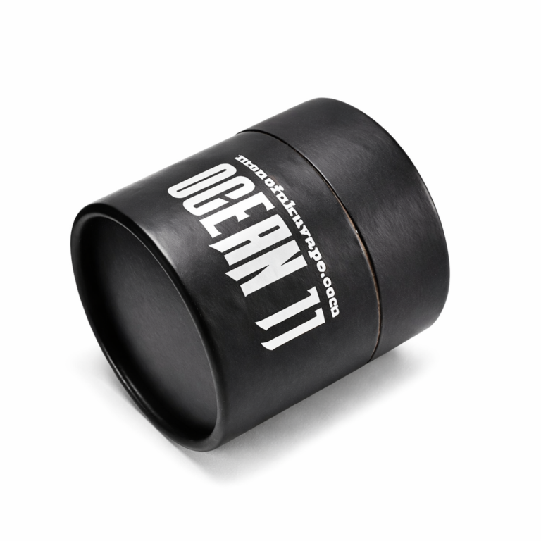 Black luxury paper tube 2