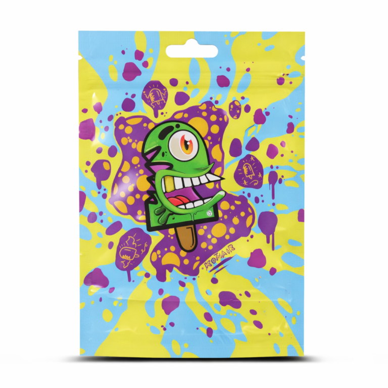 THC Infused Gummies Mylar Bag