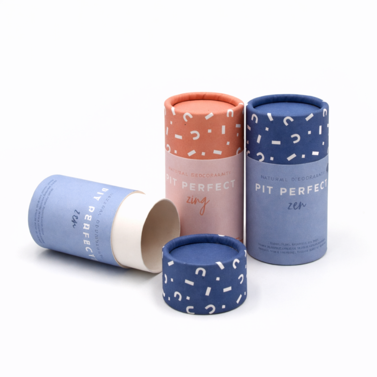 empty deodorant paper tube