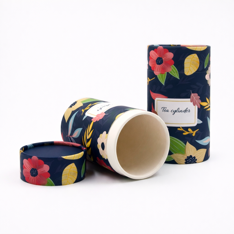 tea canister packaging