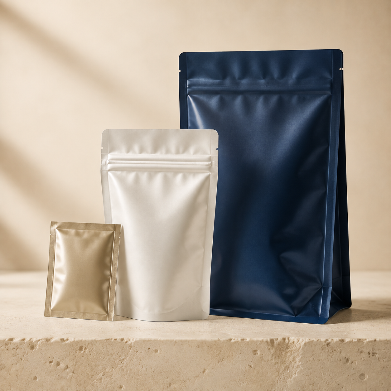 Custom mylar bag sizes and pouch styles